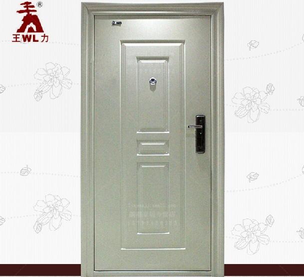 王力防盗门 K2高强安全门 白色 超B级特能锁锁具