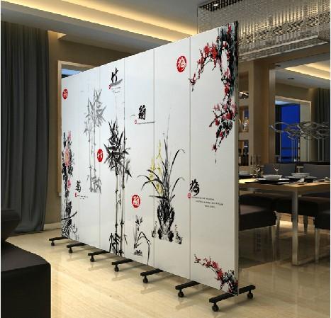  家居客厅 办公隔断 可移动定制 时尚屏风 pf-