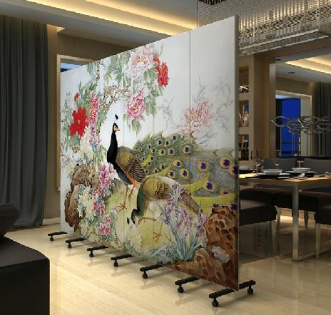 客厅 酒店 餐厅 玄关隔断 双面屏风 pf-14