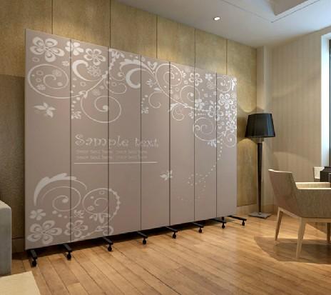 实木布艺 加厚玄关门 花纹线条 pf7-44