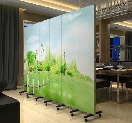 时尚隔断 家居折屏 拉直升级版 卡通系列pf.-5