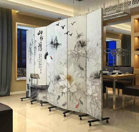隔断 酒店办公 时尚环保 山水情pf-50
