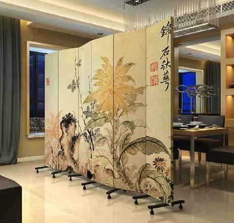 环保玄关隔断办公酒店家居装饰屏风pf-5
