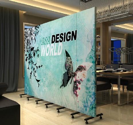 中式家居 玄关门折屏 防水加板 pf-19