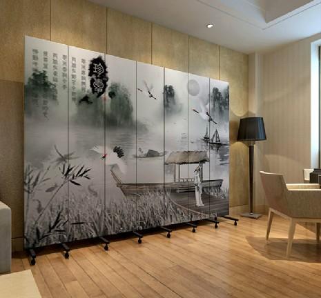 实木布艺玄关门 酒店办公 珍惜pf7-37