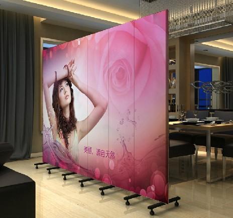 实木时尚 屏风隔断 酒店茶馆 养生馆 pf-65