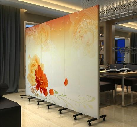  家居折屏 拉直升级版 花朵系列pf-114