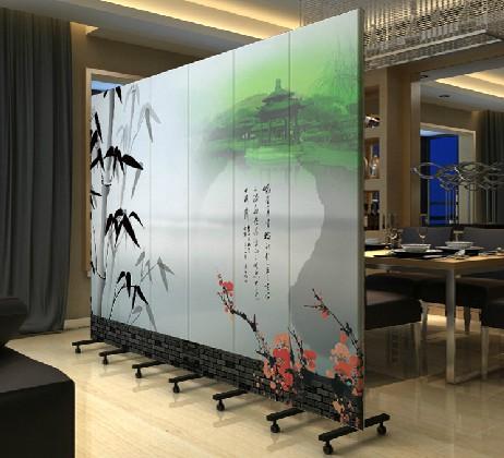 环保玄关隔断办公酒店家居装饰屏风pf-122