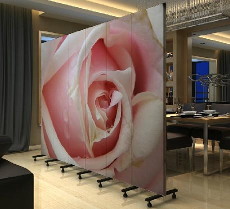 环保屏风 玄关隔断 时尚家居 玫瑰 pf-77