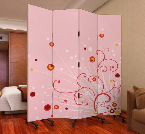 玄关门实木布艺酒店办公 圈圈点点pf4-7