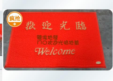 特价！欢迎光临PVC塑料地垫 地毯 大门垫 除尘垫