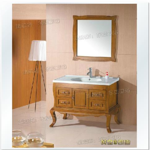 现货1米原木橡木浴柜-浴室柜M3229