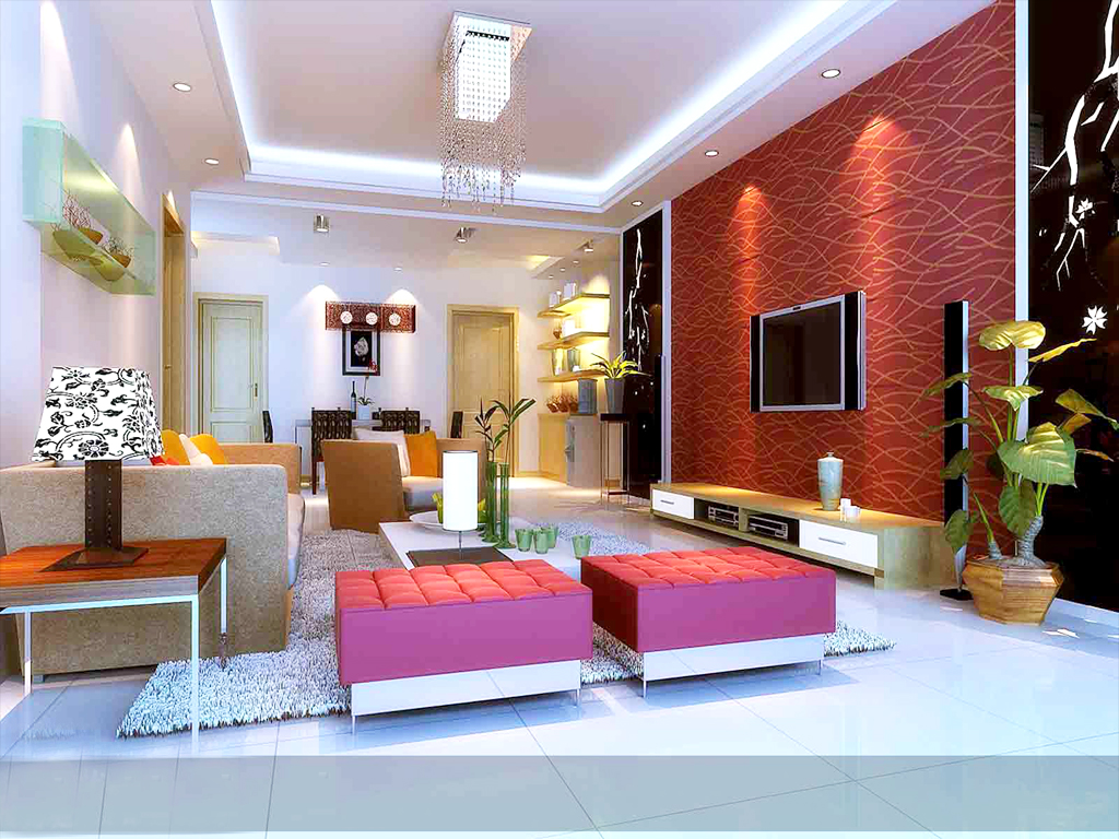 公寓式客厅效果