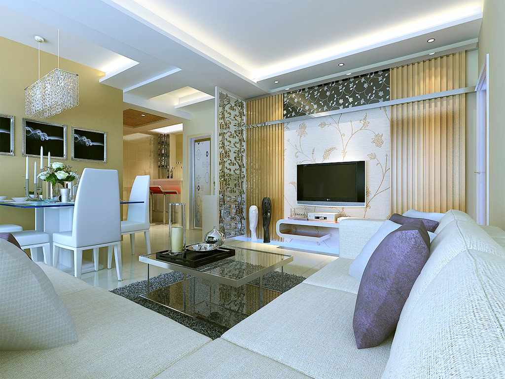 公寓式客厅效果