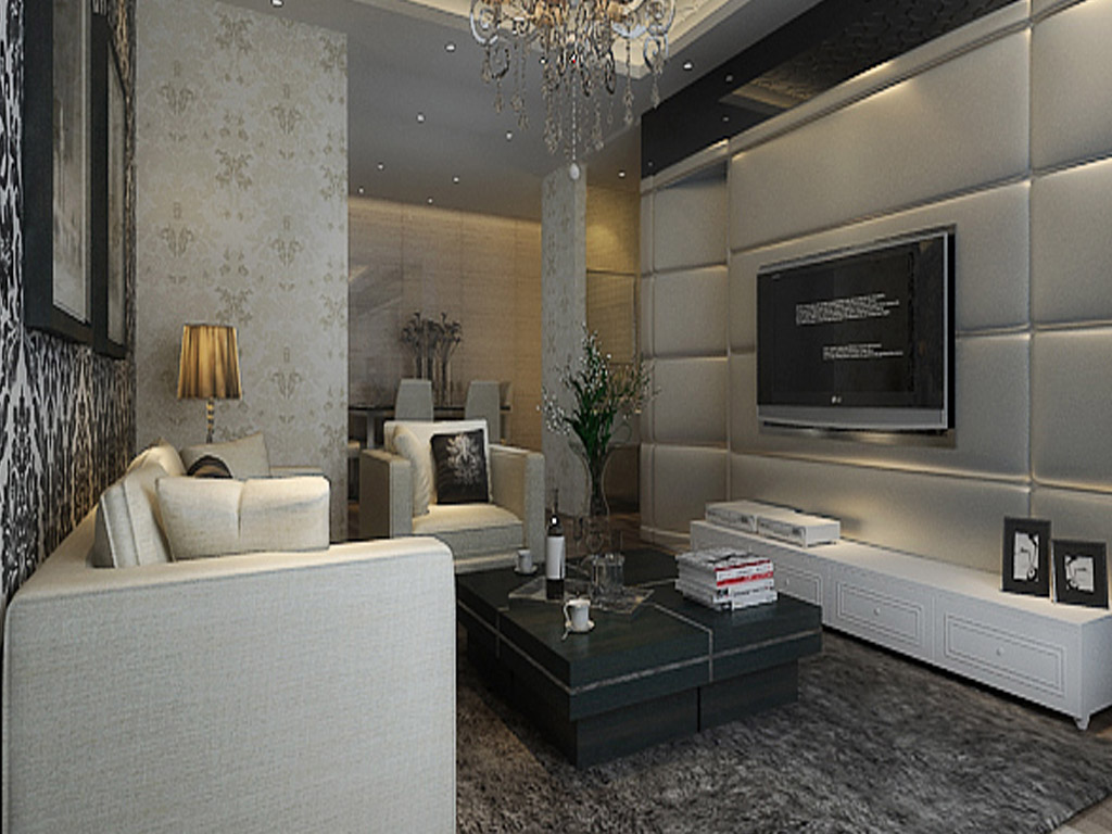 公寓式客厅效果