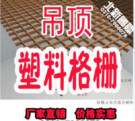 塑料PVC格栅吊顶