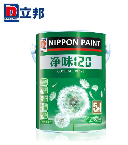 立邦漆 净味120五合一5L单桶面漆