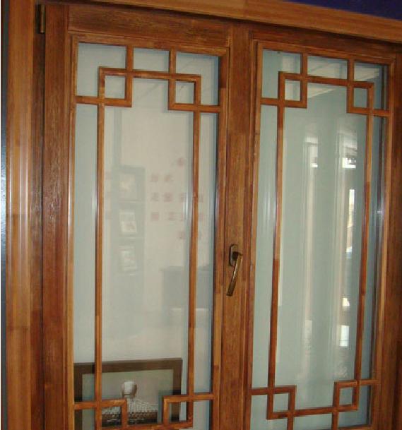  四合院仿古门窗 装饰条门窗