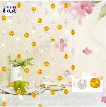 水晶珠帘新款 珠帘 挂帘 门帘 隔断
